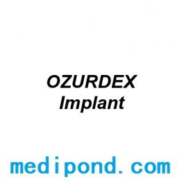 Ozurdex, intravitreales Implantat in Applikator