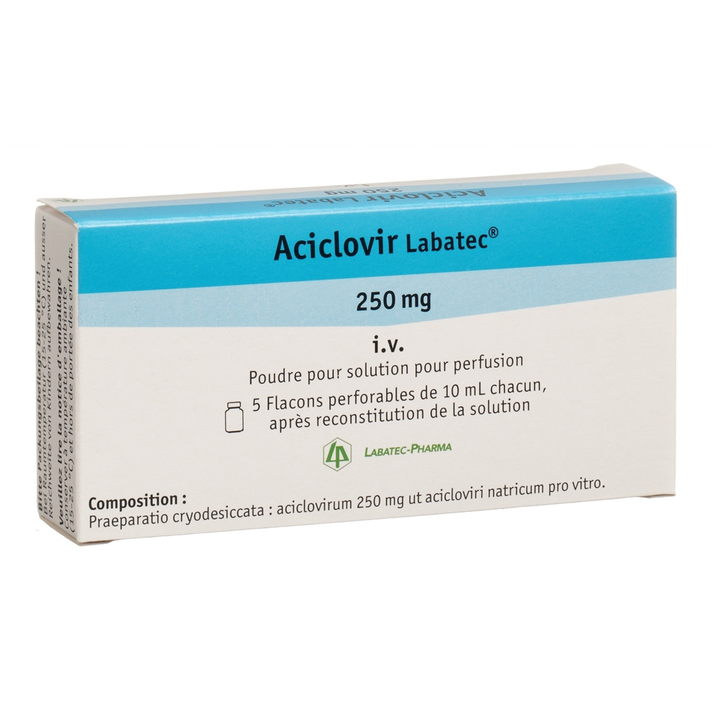 Aciclovir Labatec, poudre pour solution pour perfusion