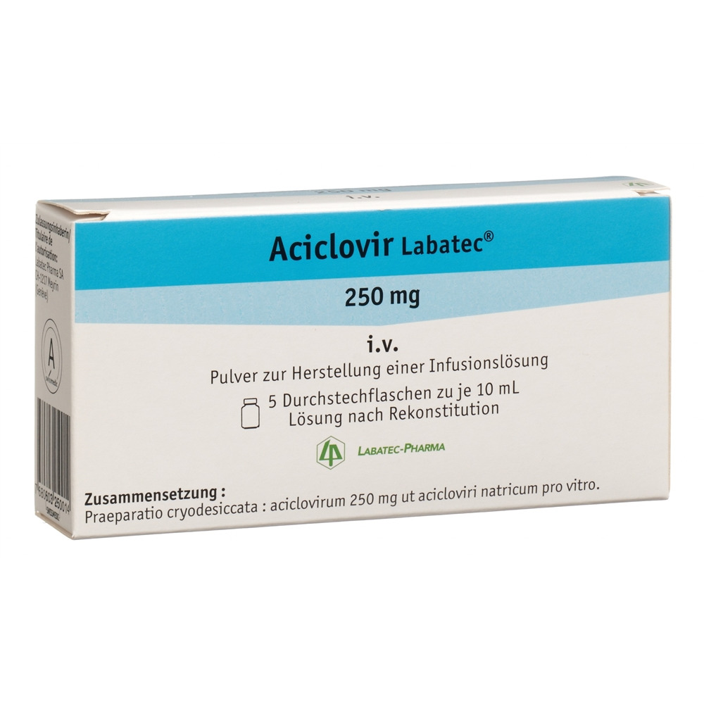 Aciclovir Labatec, poudre pour solution pour perfusion