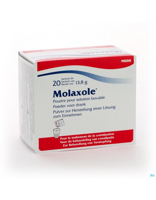 MOLAXOLE pdr sach 20 pce