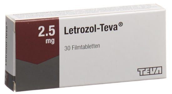 LETROZOL Teva cpr pell 2.5 mg 100 pce