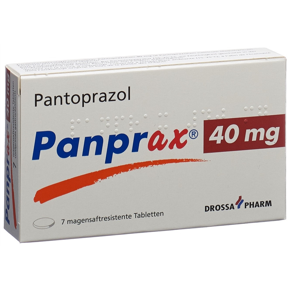 PANPRAX cpr pell 40 mg 7 pce
