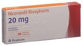 Nicorandil Rivopharm 20 mg, compresse