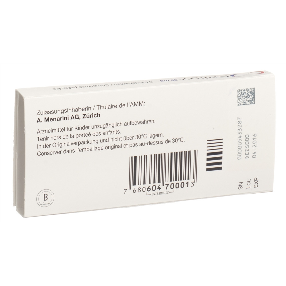PRILIGY, Filmtabletten