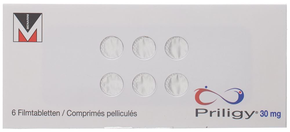 PRILIGY, Filmtabletten