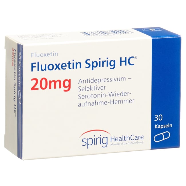 Fluoxetin Spirig HC, Kapseln