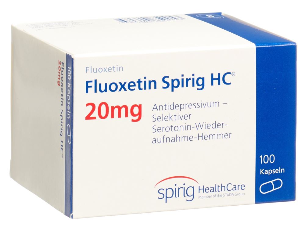 FLUOXETINE Spirig HC caps 20 mg 100 pce