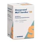 Omeprazol MUT Sandoz 20 mg, Filmtabletten