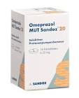 Omeprazol MUT Sandoz 20 mg, Filmtabletten