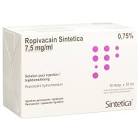 Ropivacain Sintetica 7.5 mg/ml, soluzione iniettabile