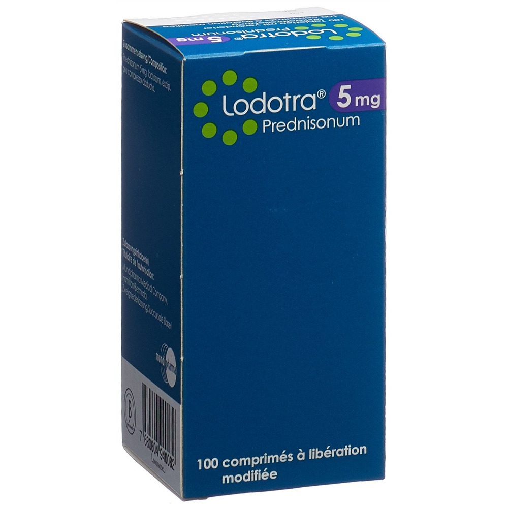 LODOTRA cpr ret 5 mg 100 pce
