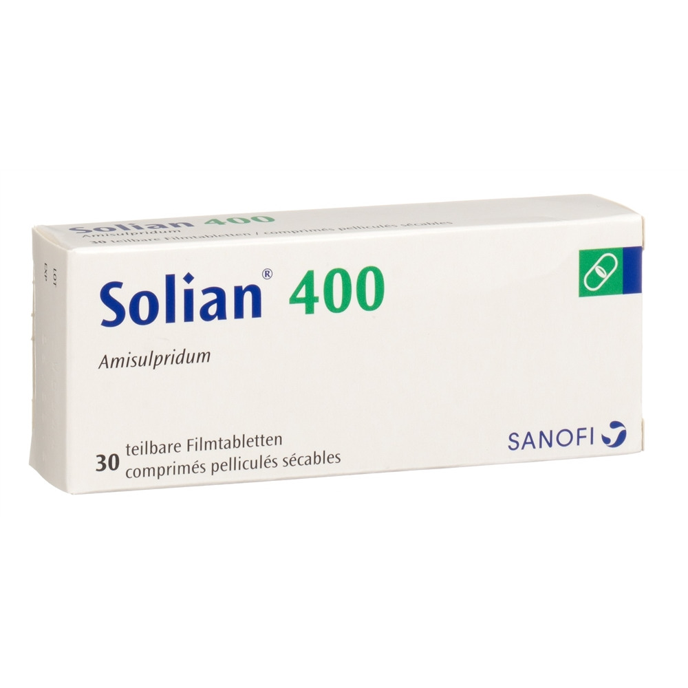 SOLIAN cpr pell 400 mg sécables 30 pce