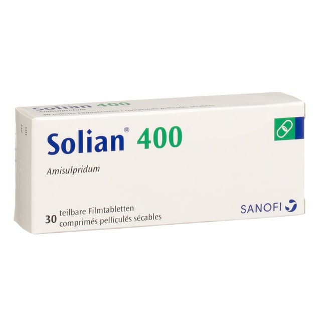 SOLIAN cpr pell 400 mg sécables 30 pce