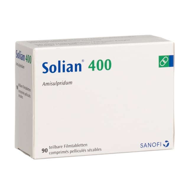 SOLIAN cpr pell 400 mg sécables 90 pce