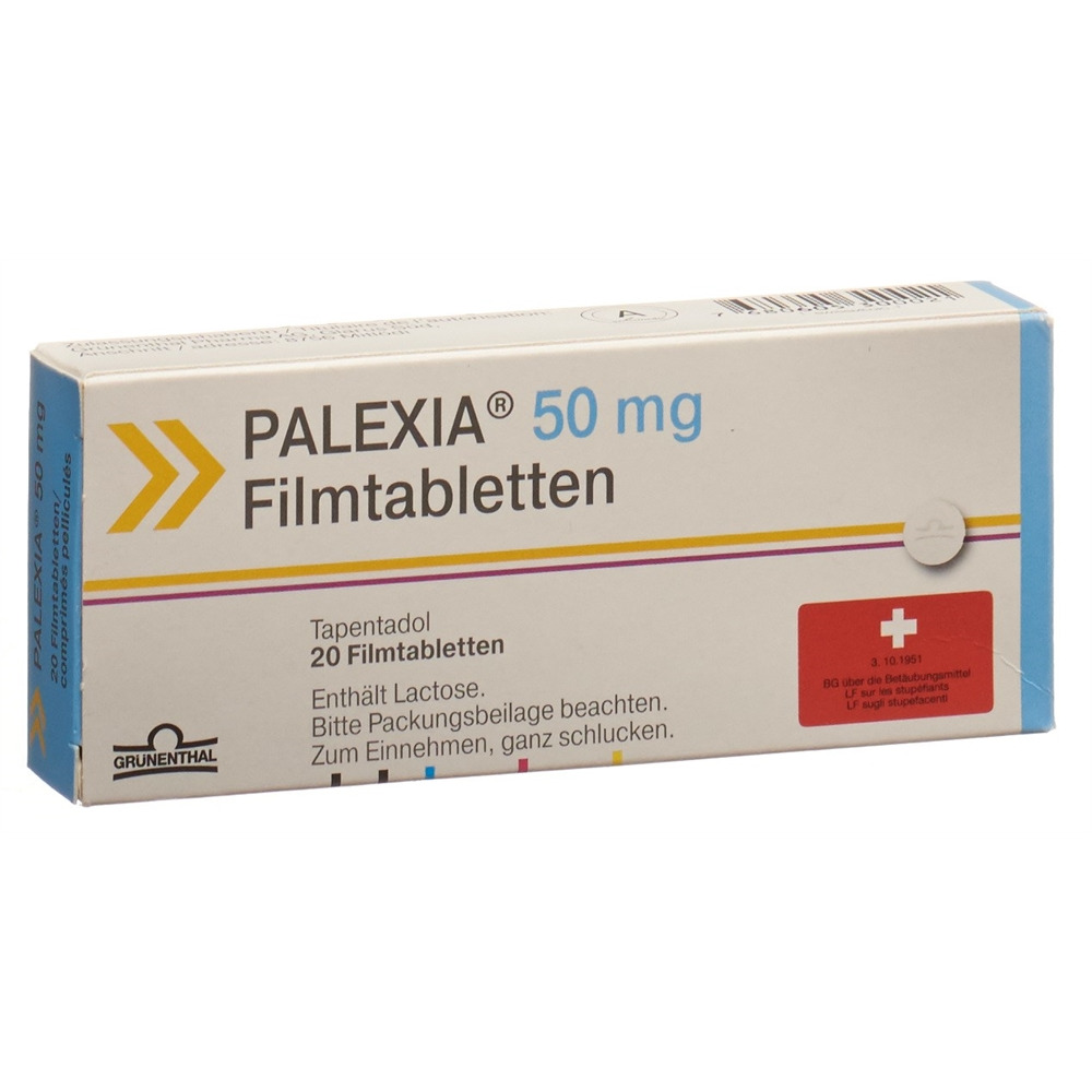 PALEXIA cpr pell 50 mg 20 pce