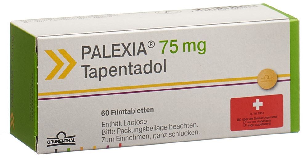 PALEXIA cpr pell 75 mg 60 pce