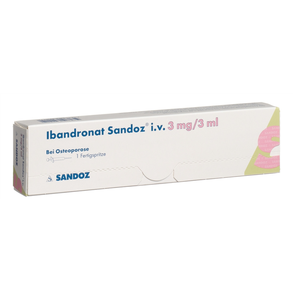IBANDRONATE Sandoz sol inj 3 mg/3ml ser pré 3 ml