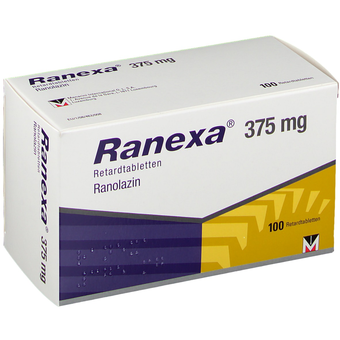 Ranexa 375 mg, Retardtabletten