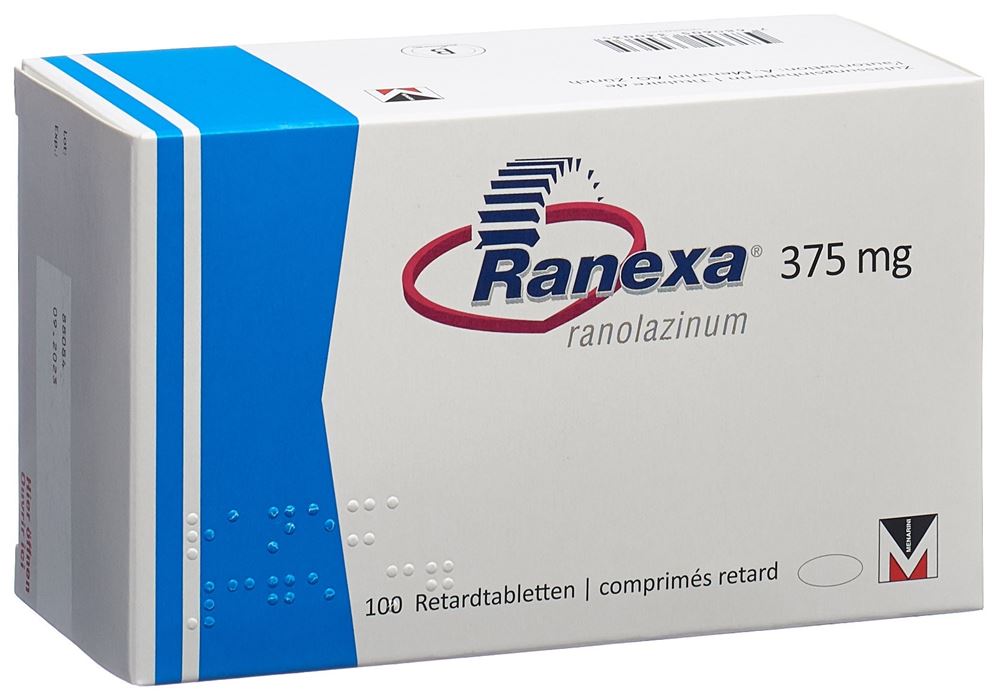RANEXA cpr ret 375 mg 100 pce