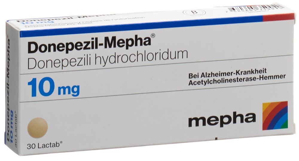 DONEPEZIL Mepha Lactab 10 mg 30 pce