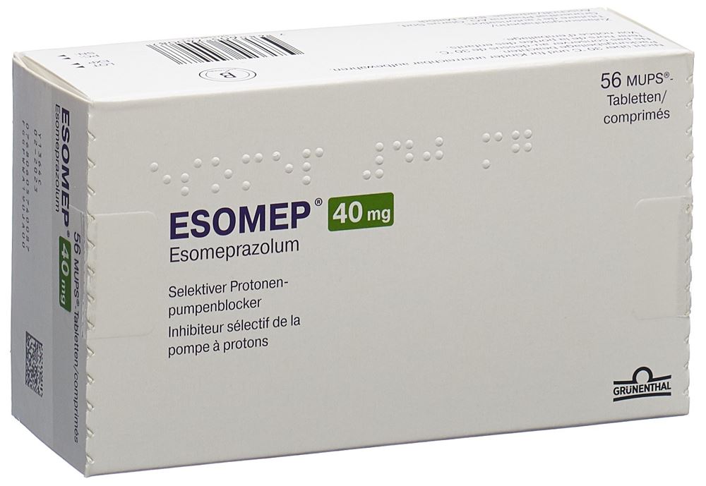 ESOMEP MUPS cpr 20 mg 56 pce