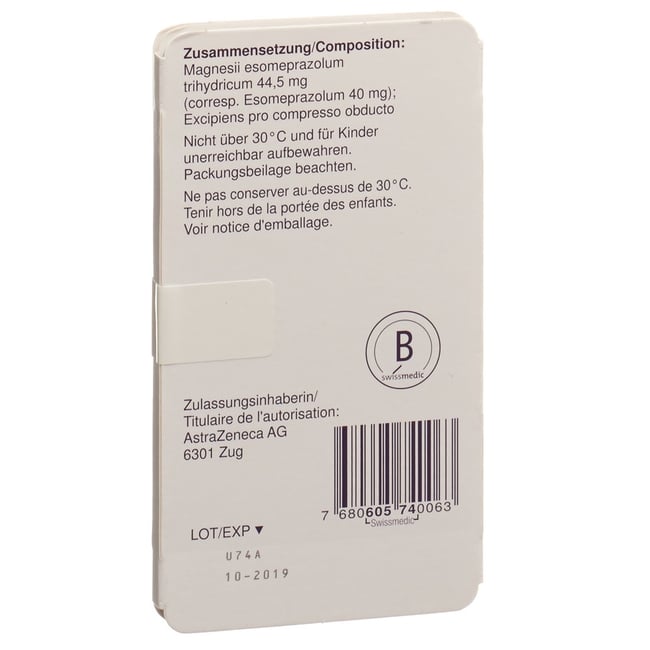 Esomep 40 mg, MUPS-Tabletten