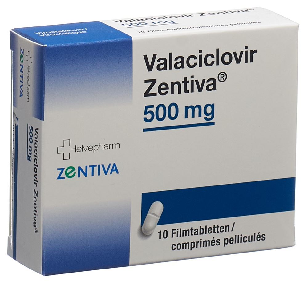 Valaciclovir Zentiva, Filmtabletten