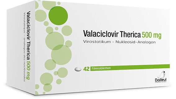 Valaciclovir Zentiva, Filmtabletten