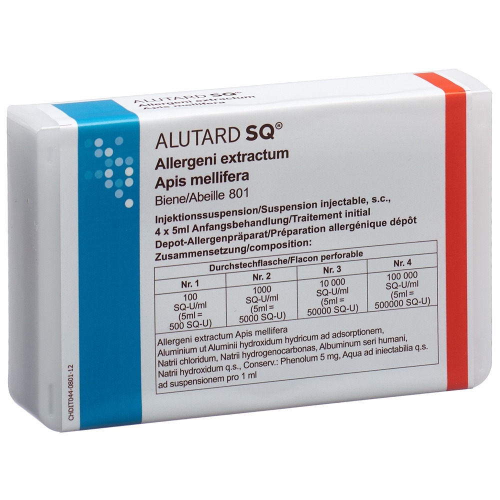 Alutard SQ Apis mellifera Kombipackung, Depot-Injektionssuspension