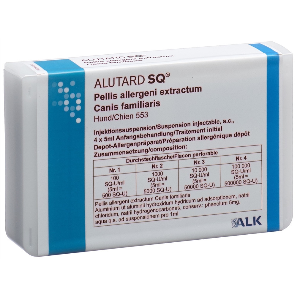 Alutard SQ Canis familiaris Kombipackung, Depotsuspension zur Injektion
