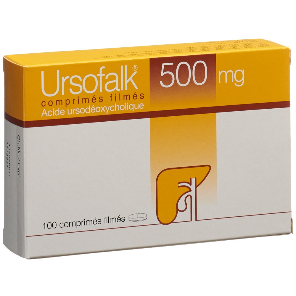 URSOFALK cpr pell 500 mg 100 pce