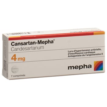 Cansartan-Mepha 4, Tabletten
