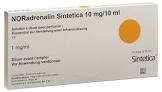 Noradrenalin Sintetica 10 mg/10 ml, concentrato per soluzione per infusione