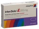 Irfen Dolo L 200 mg, Lactab