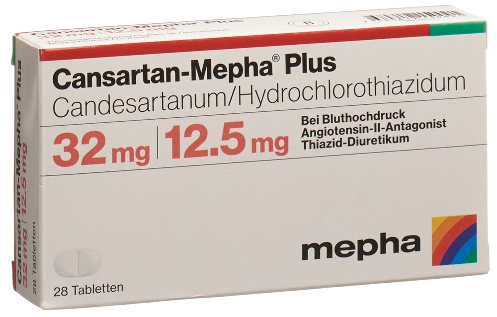 CANSARTAN Mepha plus cpr 32/12.5 28 pce