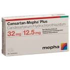 CANSARTAN Mepha plus cpr 32/12.5 28 pce