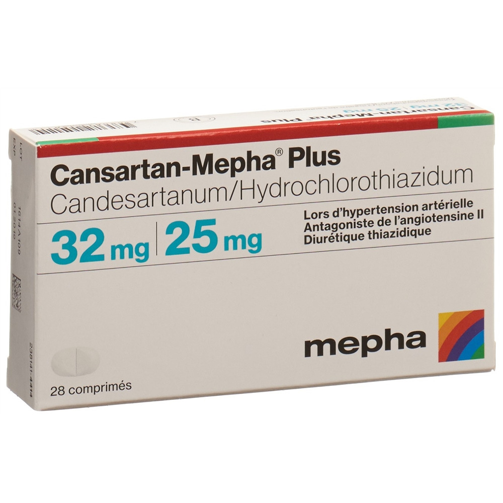 CANSARTAN Mepha plus cpr 32/25 28 pce