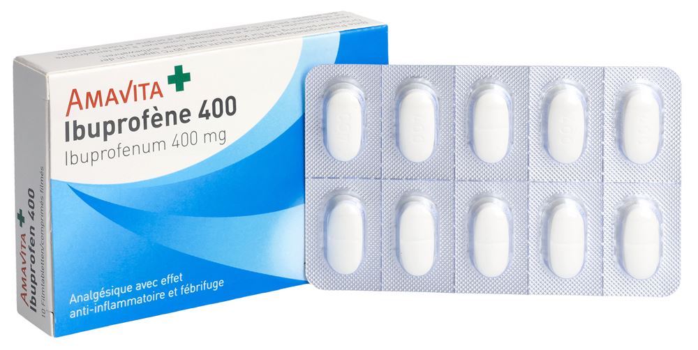 AMAVITA Ibuprofène cpr pell 400 mg 10 pce