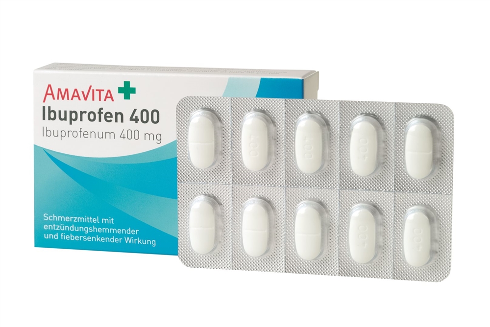 AMAVITA Ibuprofène cpr pell 400 mg 10 pce