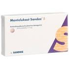Montelukast Sandoz 5 mg, Kautabletten