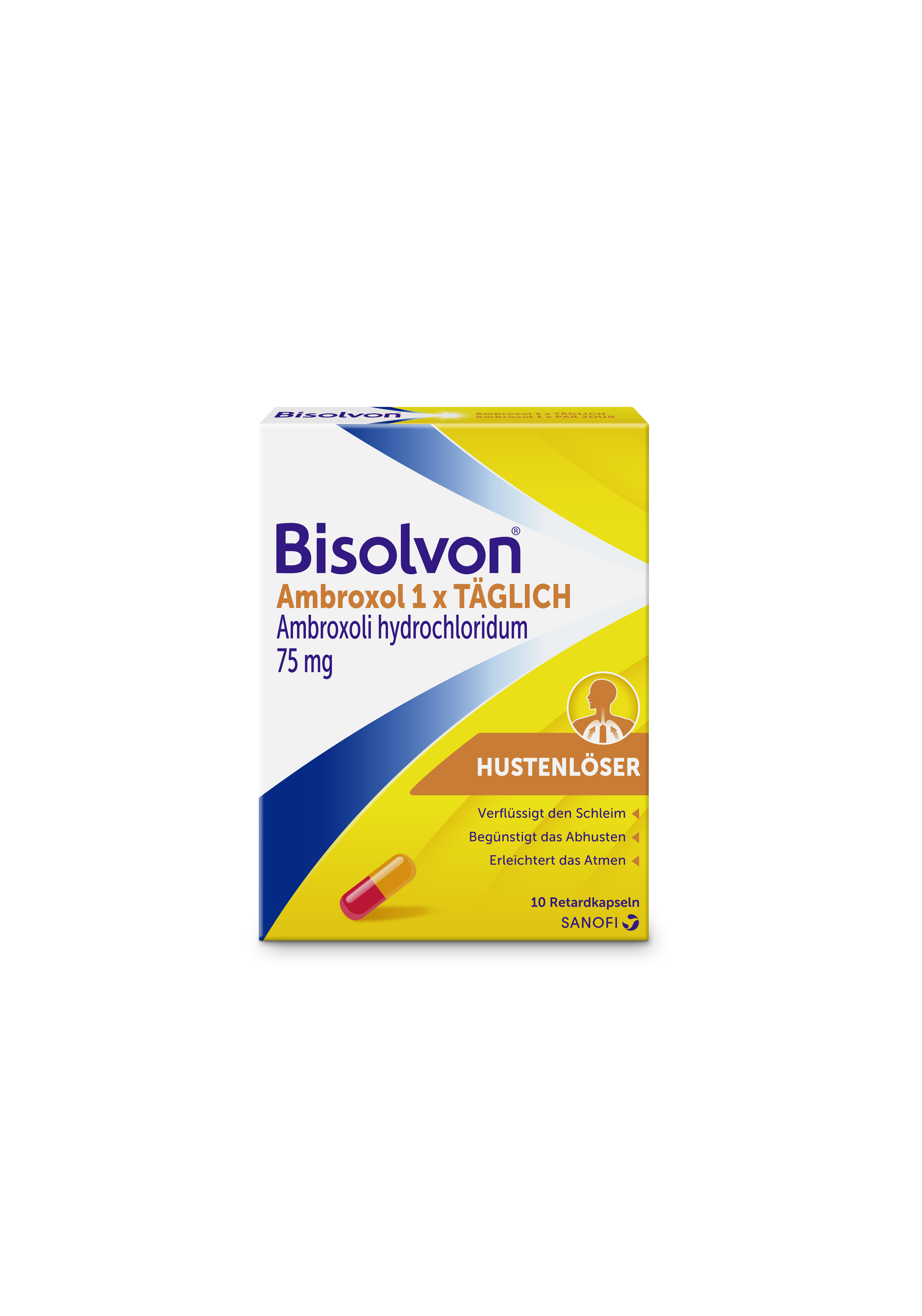 Bisolvon Ambroxol 1x TÄGLICH, Retardkapseln