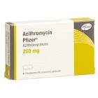 AZITHROMYCIN Pfizer cpr pell 250 mg 4 pce