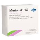 Merional HG 150 I.U., polvere e solvente per soluzione iniettabile i.m, s.c (siringa preriempita con solvente)