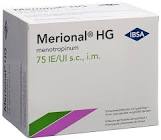 Merional HG 75 I.U., polvere e solvente per soluzione iniettabile i.m, s.c (fiala con solvente)