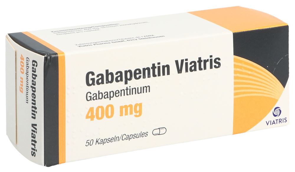 GABAPENTIN Viatris caps 400 mg 50 pce