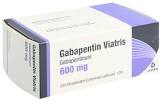 GABAPENTIN Viatris cpr pell 600 mg 50 pce