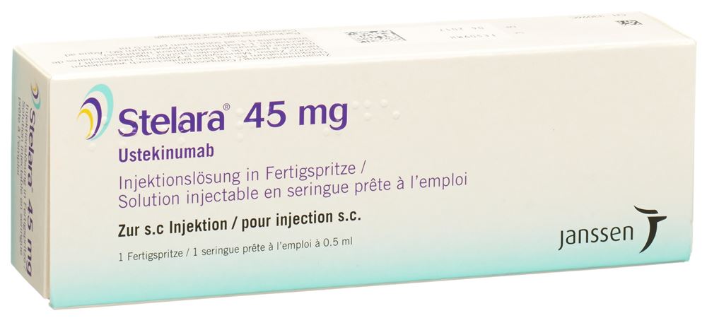 STELARA sol inj 45 mg/0.5ml ser prê 0.5 ml