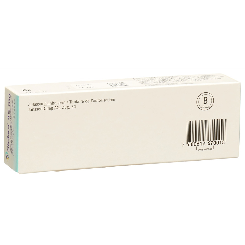 STELARA sol inj 45 mg/0.5ml ser prê 0.5 ml