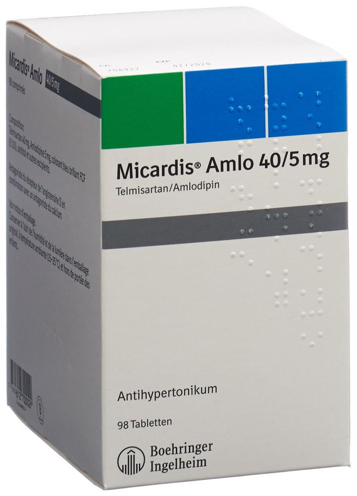 MICARDIS Amlo cpr 40/5mg 98 pce