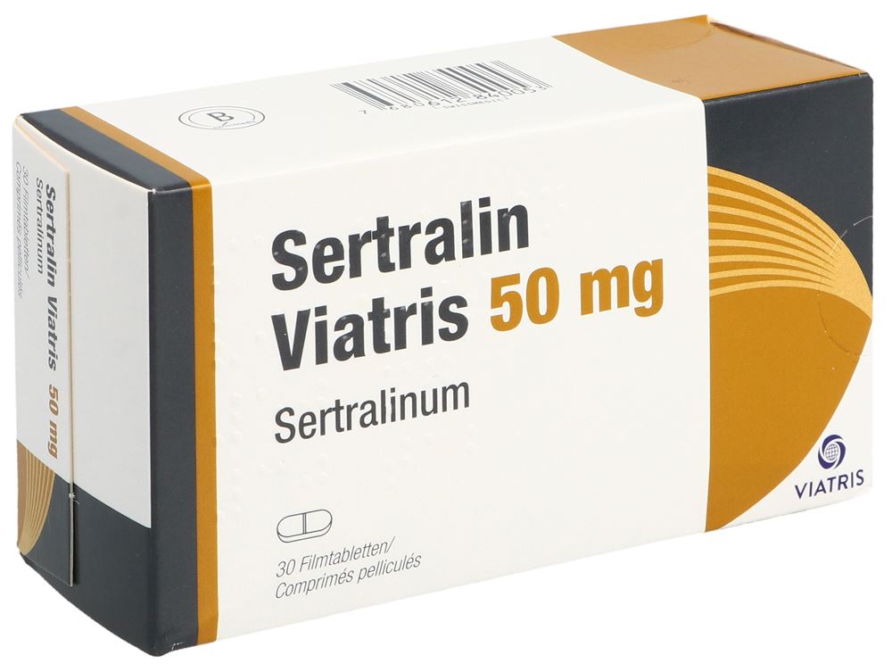 SERTRALIN Viatris cpr pell 50 mg 30 pce